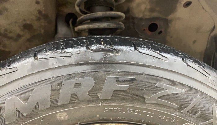 2014 Maruti Wagon R 1.0 LXI, Petrol, Manual, 93,275 km, Right Front Tyre Tread