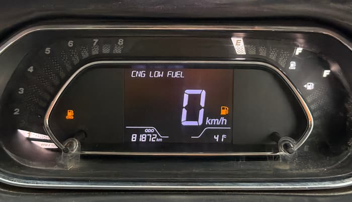 2022 Tata TIGOR XZ PLUS CNG, CNG, Manual, 81,872 km, Odometer Image