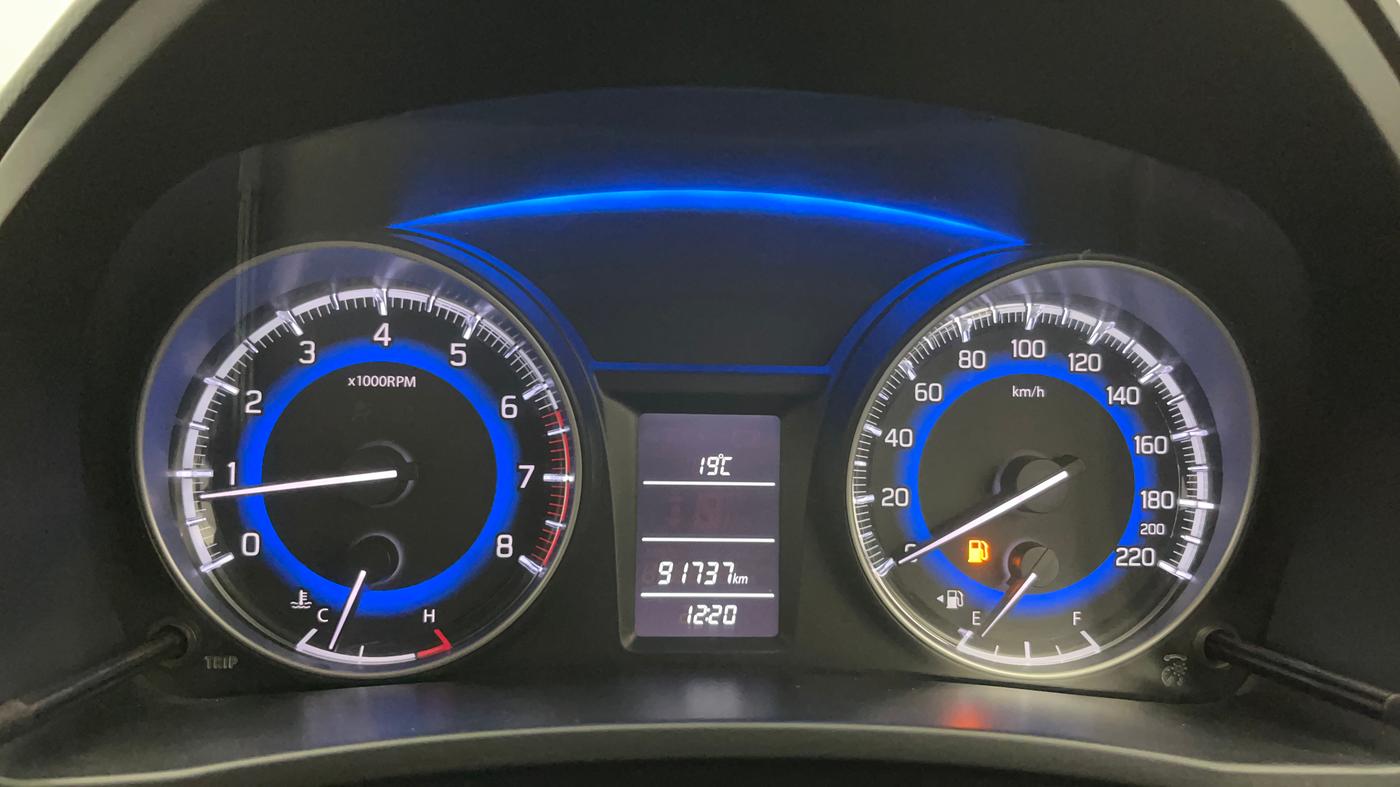 2019 Maruti Baleno DELTA PETROL 1.2, Petrol, Manual, 92,821 km, Odometer Image
