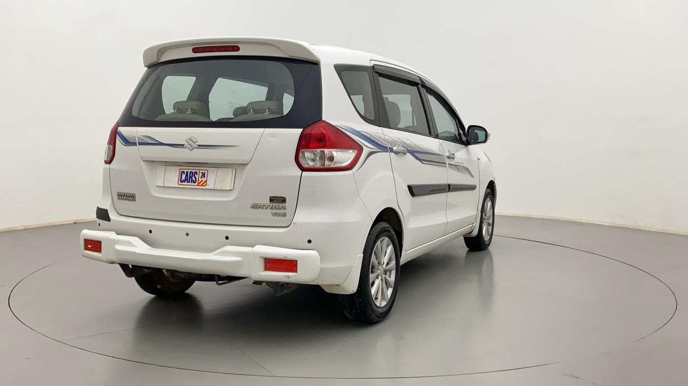 2014 Maruti Ertiga VDI Anniversary Edition, Diesel, Manual, 72,420 km, Right Back Diagonal
