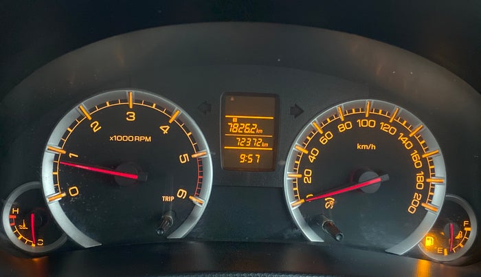 2014 Maruti Ertiga VDI Anniversary Edition, Diesel, Manual, 72,420 km, Odometer Image