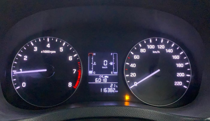 2015 Hyundai Creta  SX 1.6 Petrol , Petrol, Manual, 1,16,376 km, Odometer Image