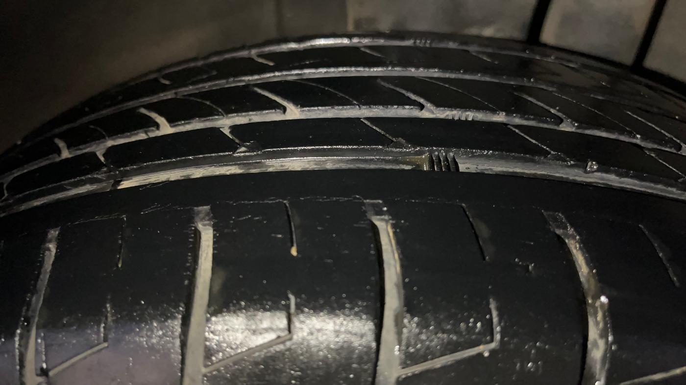 2022 Maruti S Cross ZETA 1.5, Petrol, Manual, 31,737 km, Left Rear Tyre Tread