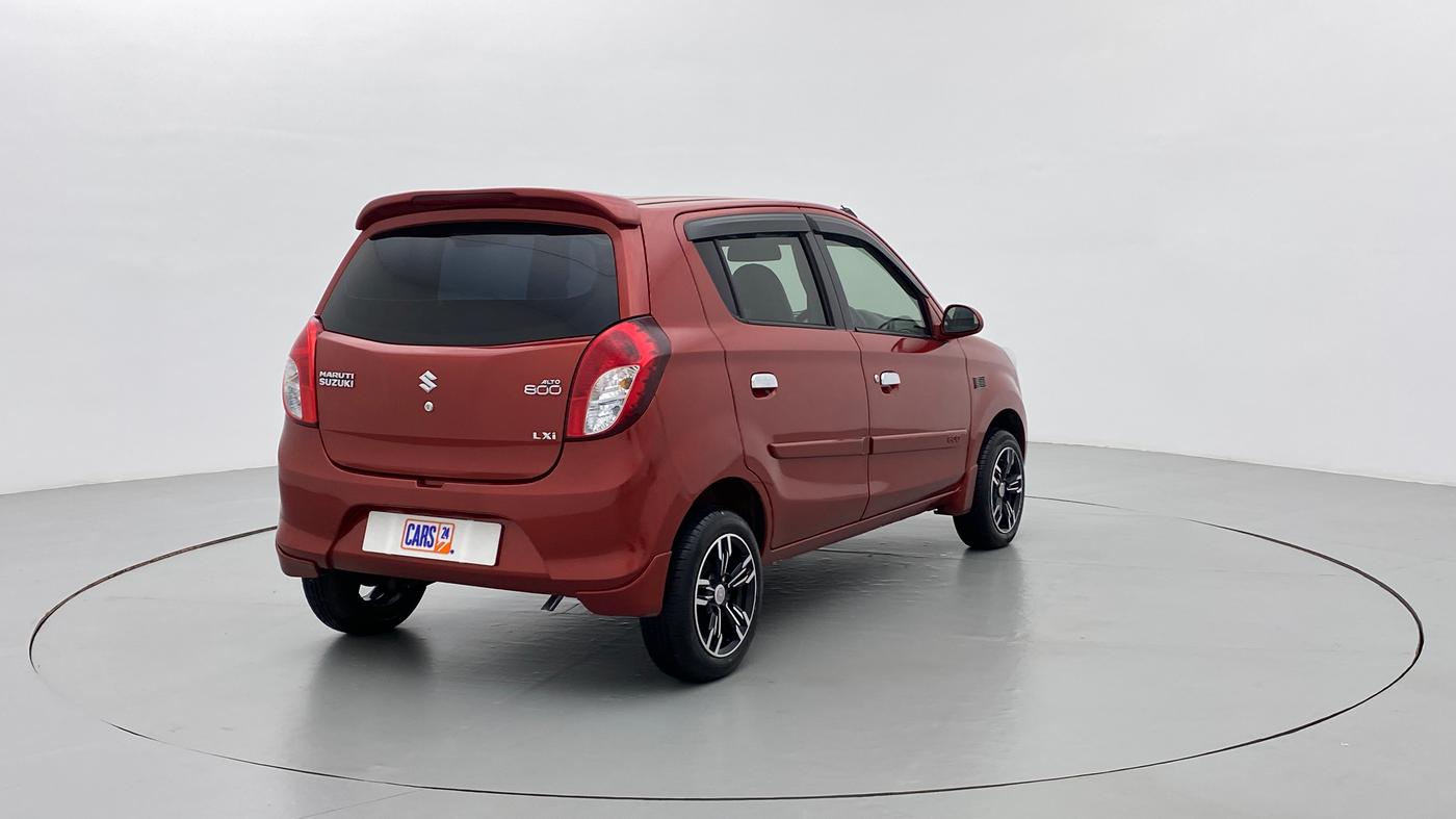2012 Maruti Alto 800 LXI, Petrol, Manual, 1,19,903 km, Right Back Diagonal