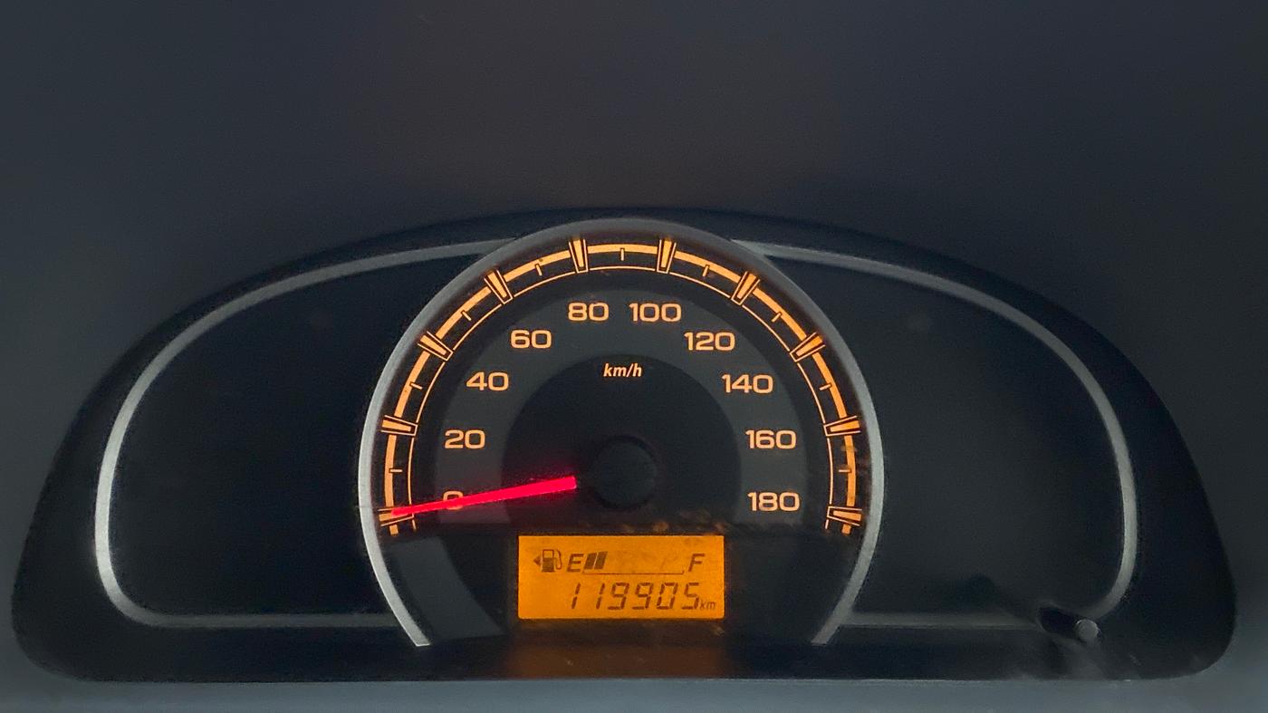 2012 Maruti Alto 800 LXI, Petrol, Manual, 1,19,903 km, Odometer Image