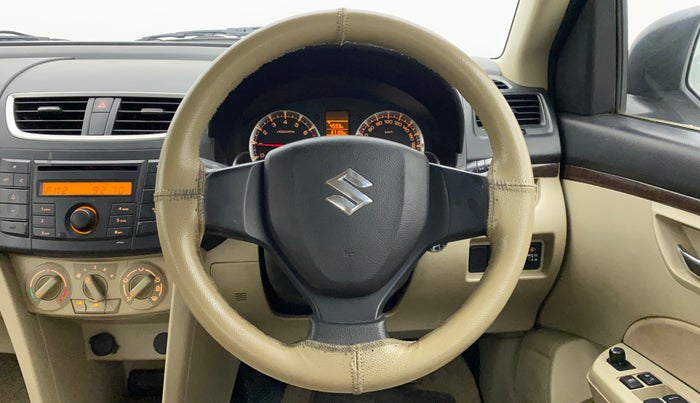 2013 Maruti Swift Dzire VXI, Petrol, Manual, 67,105 km, Steering Wheel Close Up