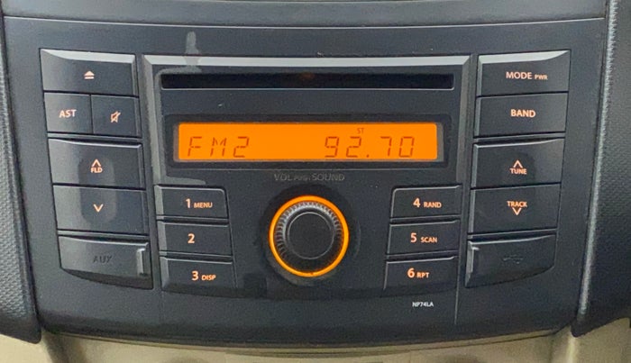 2013 Maruti Swift Dzire VXI, Petrol, Manual, 67,105 km, Infotainment System