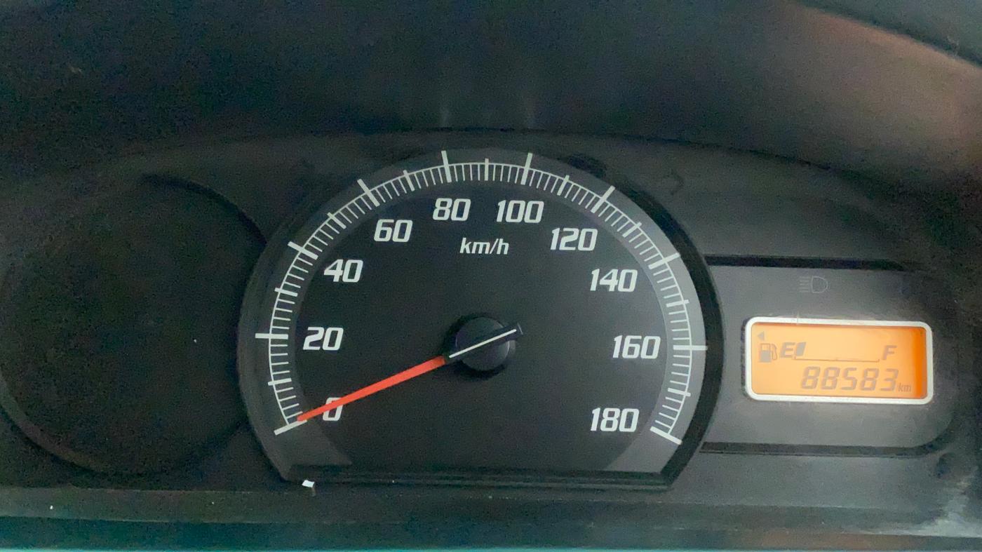 2012 Maruti Zen Estilo LXI CNG, CNG, Manual, 88,583 km, Odometer Image