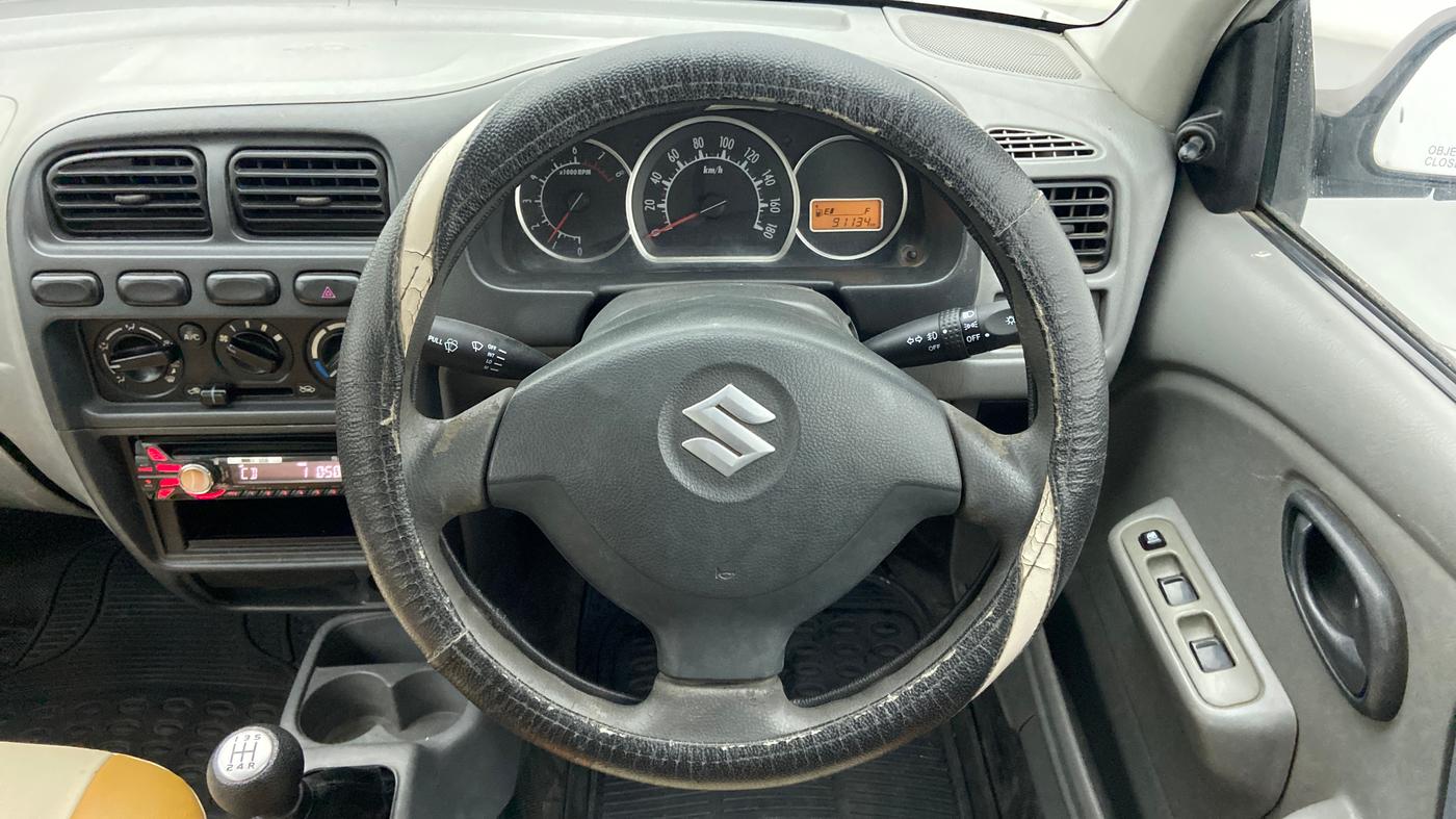 2012 Maruti Alto K10 VXI, Petrol, Manual, 91,246 km, Steering Wheel Close Up
