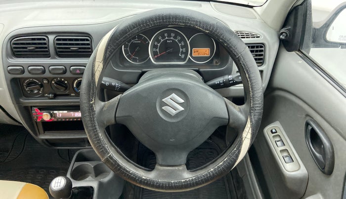 2012 Maruti Alto K10 VXI, Petrol, Manual, 91,246 km, Steering Wheel Close Up