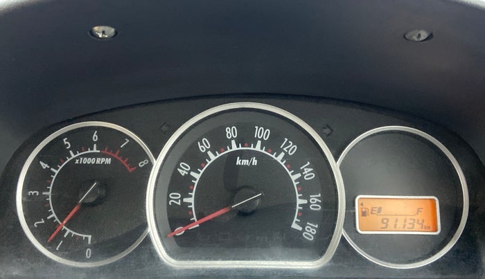 2012 Maruti Alto K10 VXI, Petrol, Manual, 91,246 km, Odometer Image