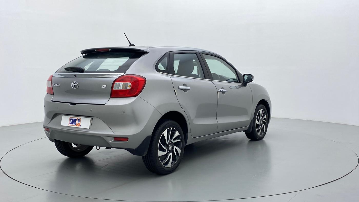 2021 Toyota Glanza G MT PETROL, Petrol, Manual, 11,852 km, Right Back Diagonal