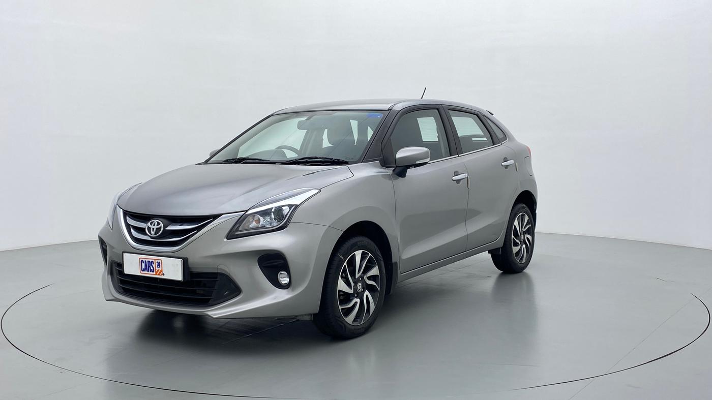 2021 Toyota Glanza G MT PETROL, Petrol, Manual, 11,852 km, Left Front Diagonal