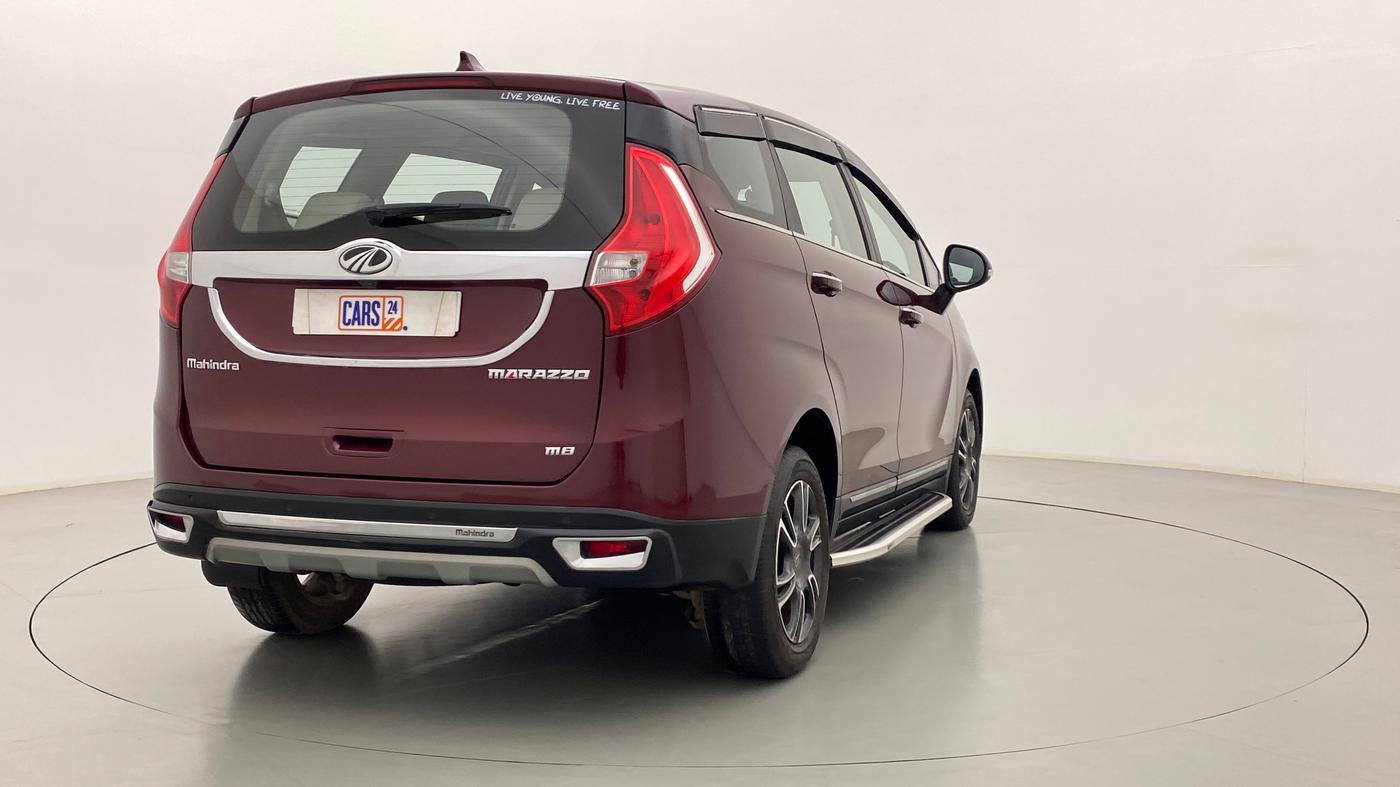 2018 Mahindra MARAZZO M8 7 STR, Diesel, Manual, 16,097 km, Right Back Diagonal