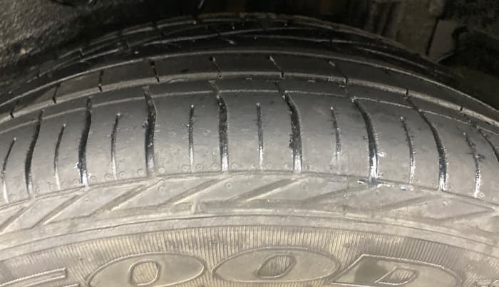 2021 Tata NEXON XZA PLUS SUNROOF PETROL, Petrol, Automatic, 58,864 km, Left Rear Tyre Tread