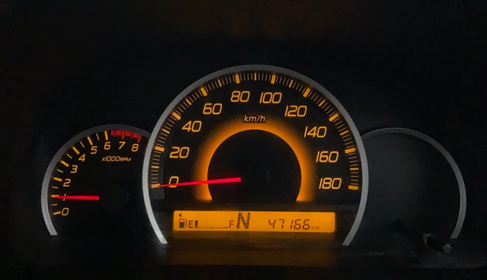 2016 Maruti Wagon R 1.0 VXI AMT, Petrol, Automatic, 47,166 km, Odometer Image