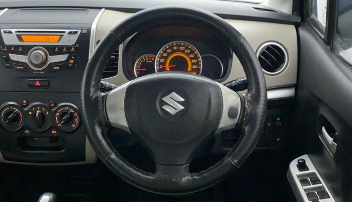 2016 Maruti Wagon R 1.0 VXI AMT, Petrol, Automatic, 47,166 km, Steering Wheel Close Up