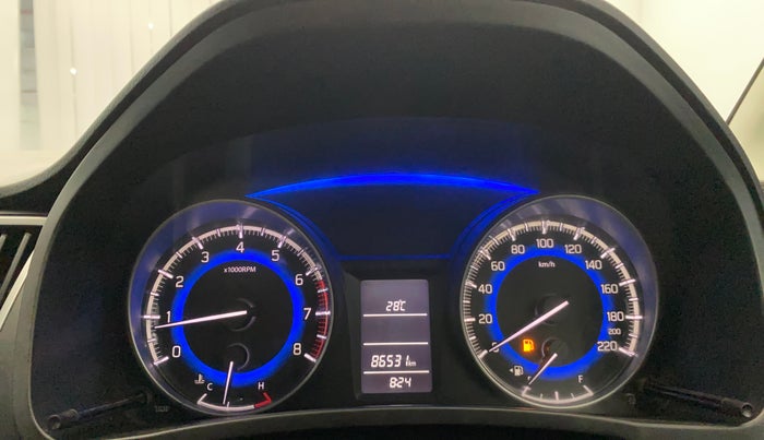 2015 Maruti Baleno DELTA PETROL 1.2, Petrol, Manual, 86,502 km, Odometer Image