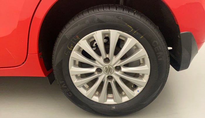 2016 Maruti Baleno DELTA PETROL 1.2, Petrol, Manual, 9,508 km, Left Rear Wheel