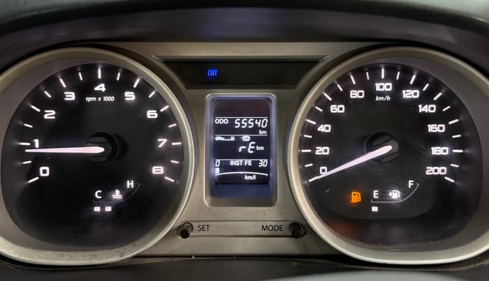 2017 Tata TIGOR XZ PETROL, Petrol, Manual, 55,484 km, Odometer Image