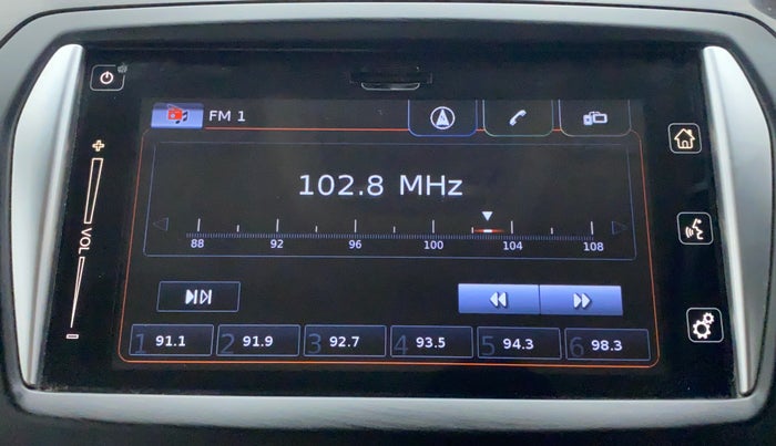 2018 Maruti Ciaz ALPHA 1.4 VVT AMT, Petrol, Automatic, 46,984 km, Infotainment System