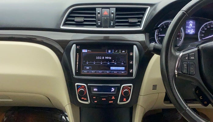 2018 Maruti Ciaz ALPHA 1.4 VVT AMT, Petrol, Automatic, 46,984 km, Air Conditioner