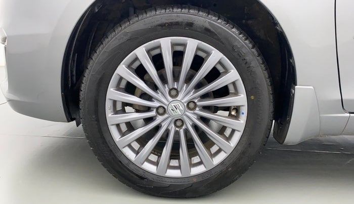 2018 Maruti Ciaz ALPHA 1.4 VVT AMT, Petrol, Automatic, 46,984 km, Left Front Wheel