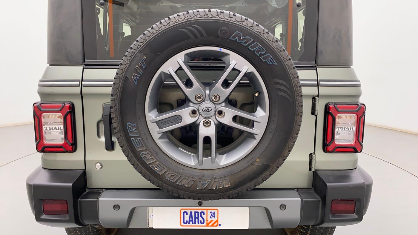 2021 Mahindra Thar LX HT PETROL 4WD MT, Petrol, Manual, 23,965 km, Spare Tyre