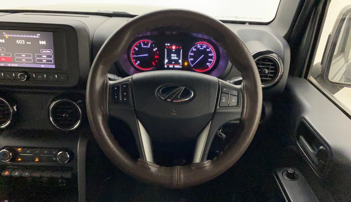 2021 Mahindra Thar LX HT PETROL 4WD MT, Petrol, Manual, 23,965 km, Steering Wheel Close Up