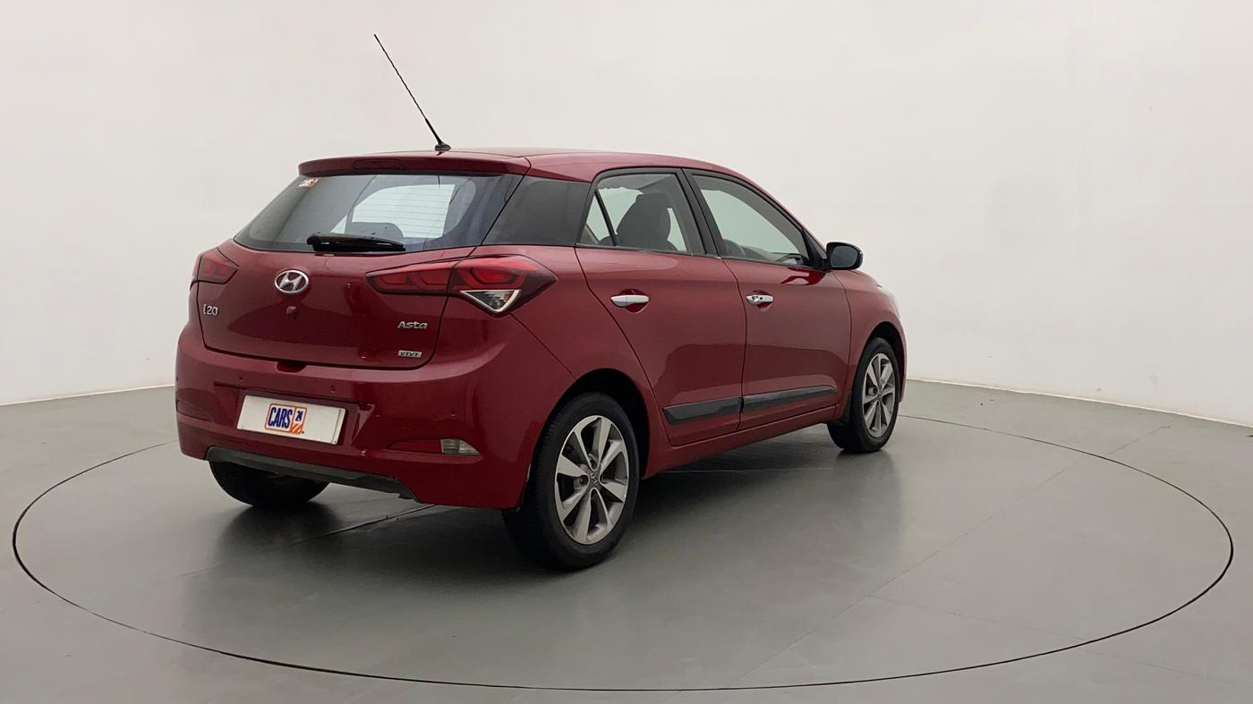 2015 Hyundai Elite i20 ASTA 1.2, Petrol, Manual, 59,031 km, Right Back Diagonal