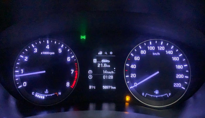 2015 Hyundai Elite i20 ASTA 1.2, Petrol, Manual, 59,031 km, Odometer Image