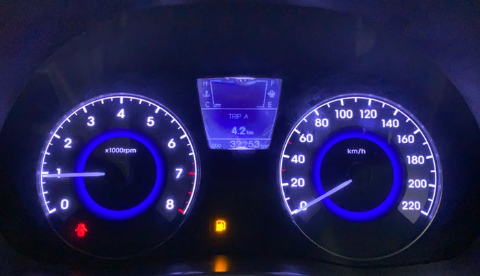 2013 Hyundai Verna FLUIDIC 1.6 VTVT SX, Petrol, Manual, 32,253 km, Odometer Image