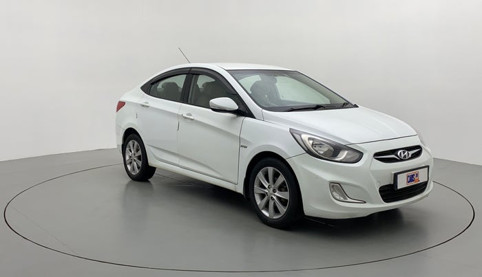 2013 Hyundai Verna FLUIDIC 1.6 VTVT SX, Petrol, Manual, 32,253 km, Right Front Diagonal