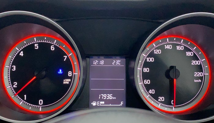 2019 Maruti Swift ZXI PLUS, Petrol, Manual, 17,936 km, Odometer Image