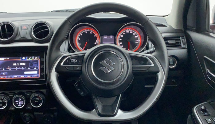 2019 Maruti Swift ZXI PLUS, Petrol, Manual, 17,936 km, Steering Wheel Close Up