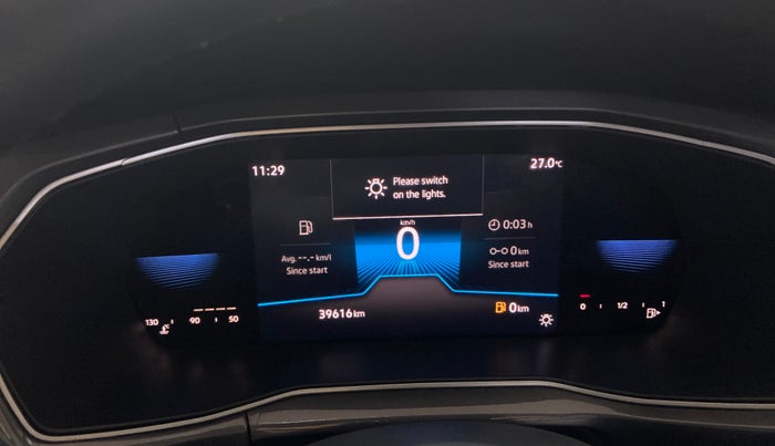 2022 Volkswagen TAIGUN TOPLINE 1.0 TSI MT, Petrol, Manual, 39,605 km, Odometer Image