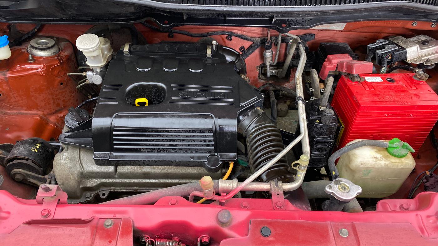 2015 Maruti Wagon R 1.0 VXI AMT, Petrol, Automatic, 32,019 km, Engine View