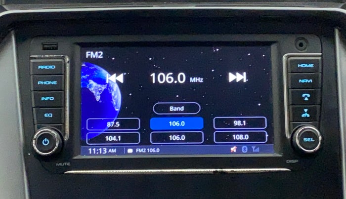 2018 Mahindra KUV 100 NXT K8 P 6 STR DUAL TONE, Petrol, Manual, 53,588 km, Infotainment System