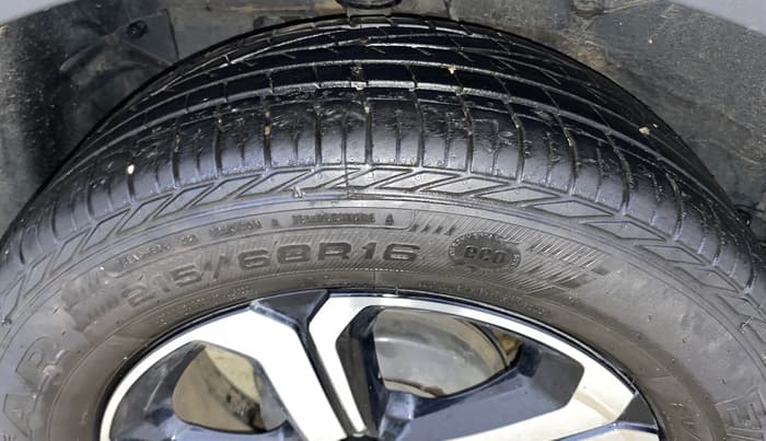 2022 Tata NEXON XZA PLUS SUNROOF DUAL TONE PETROL, Petrol, Automatic, 19,875 km, Right Rear Tyre Tread