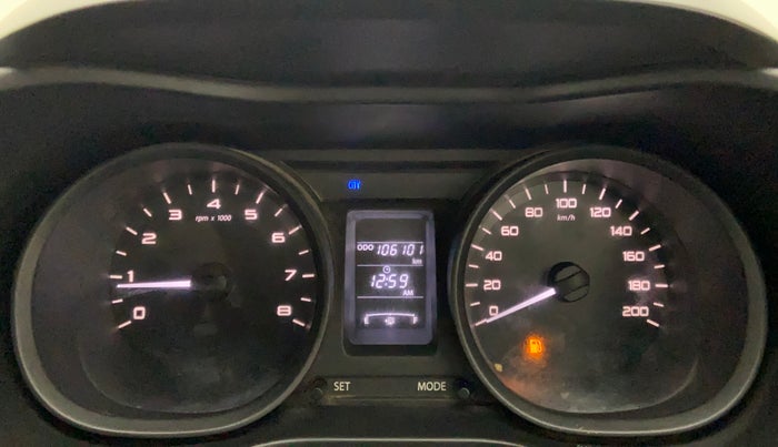 2018 Tata NEXON XM PETROL, Petrol, Manual, 1,06,102 km, Odometer Image