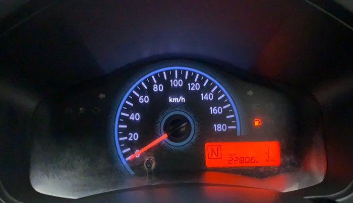 2018 Datsun Redi Go S 1.0 AMT, Petrol, Automatic, 22,806 km, Odometer Image