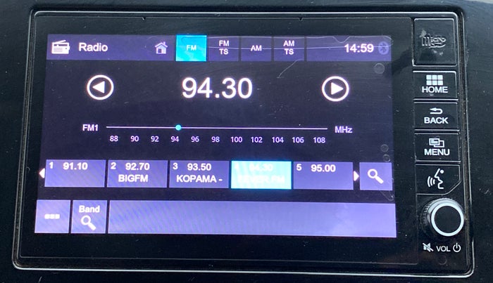 2018 Honda City VX MT PETROL, Petrol, Manual, 72,363 km, Touchscreen Infotainment System