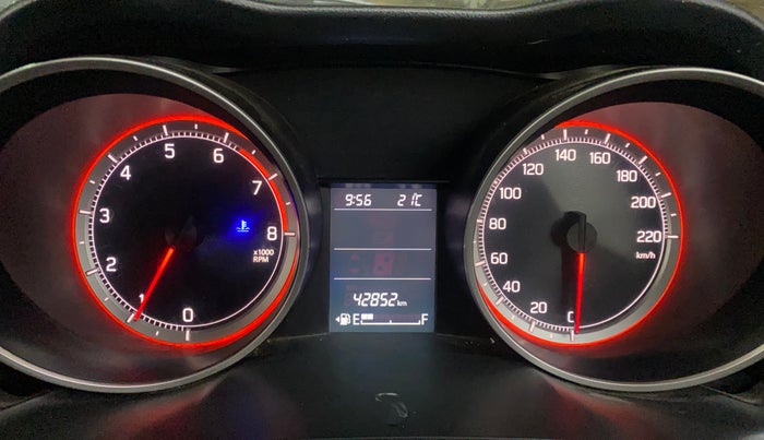 2020 Maruti Swift ZXI PLUS, Petrol, Manual, 42,852 km, Odometer Image