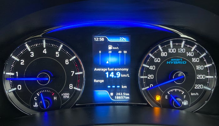 2020 Maruti Ciaz ALPHA 1.5 MT VTVT SHVS, Petrol, Manual, 18,699 km, Odometer Image