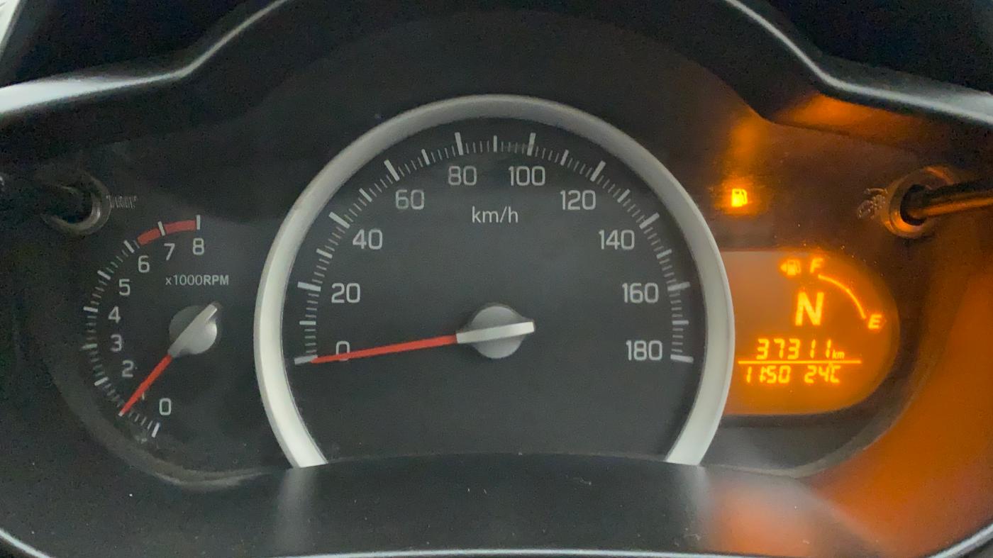 2015 Maruti Celerio VXI AMT, Petrol, Automatic, 37,311 km, Odometer Image