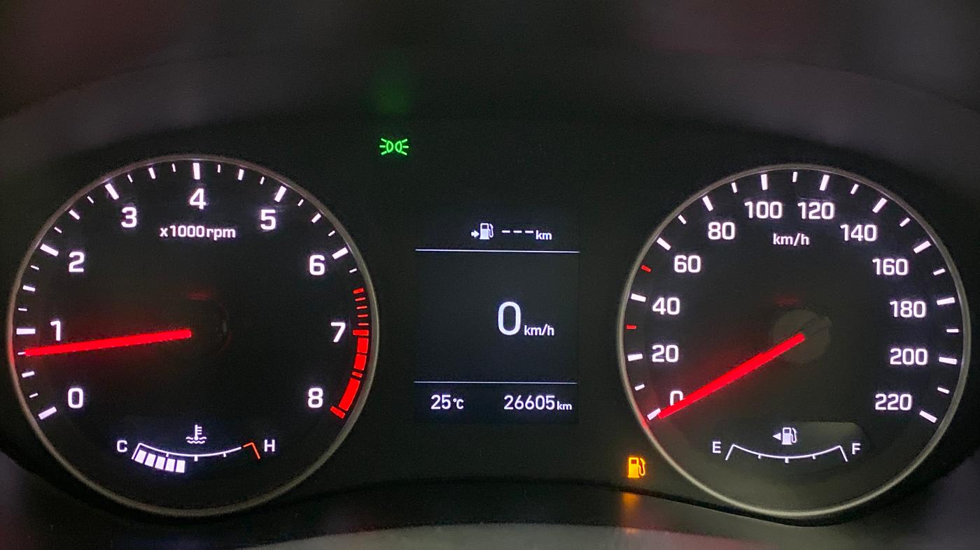 2019 Hyundai Elite i20 ASTA 1.2 (O), Petrol, Manual, 26,633 km, Odometer Image
