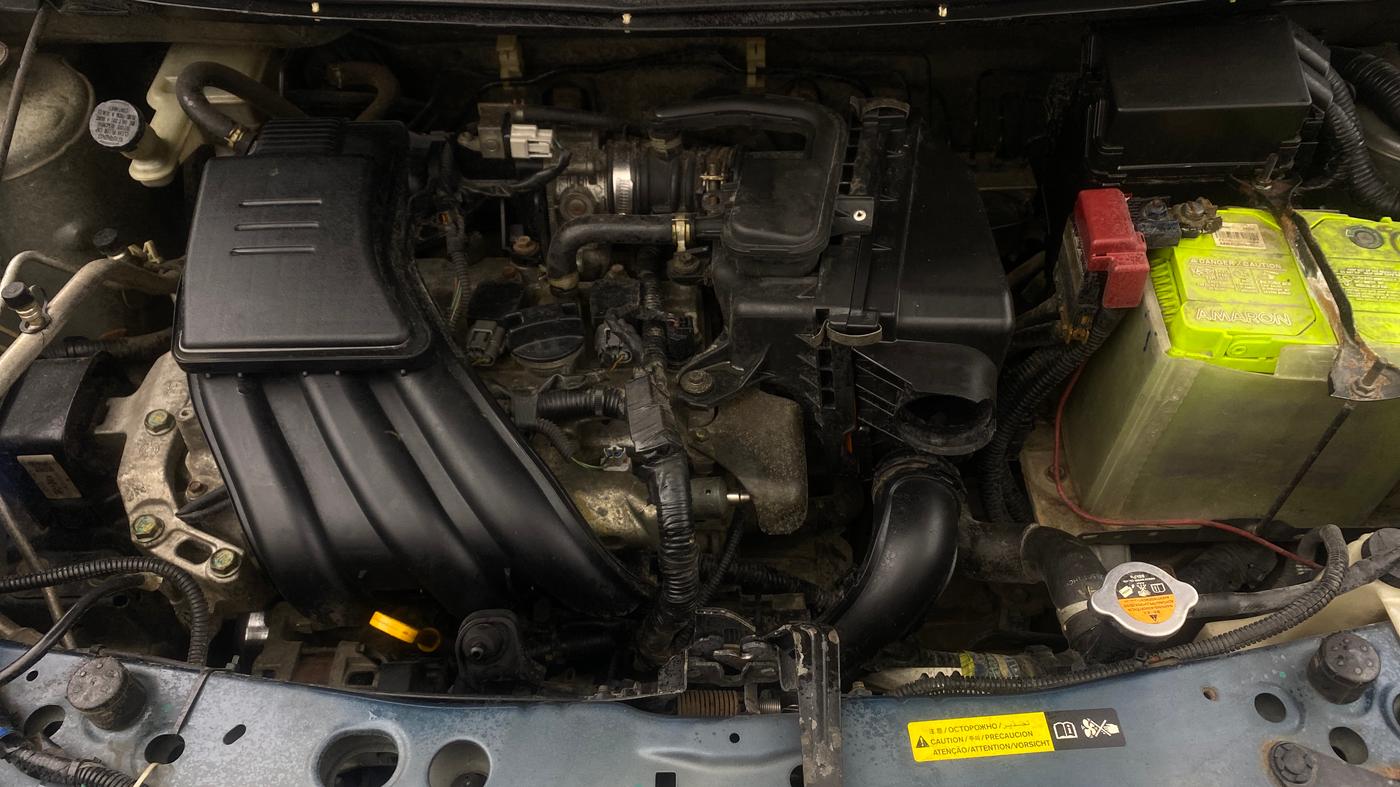 2015 Nissan Micra Active XV, Petrol, Manual, 91,978 km, Engine View