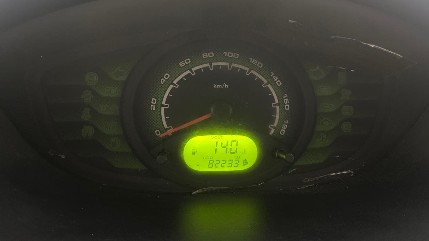 2012 Chevrolet Spark LT 1.0, Petrol, Manual, 82,041 km, Odometer Image