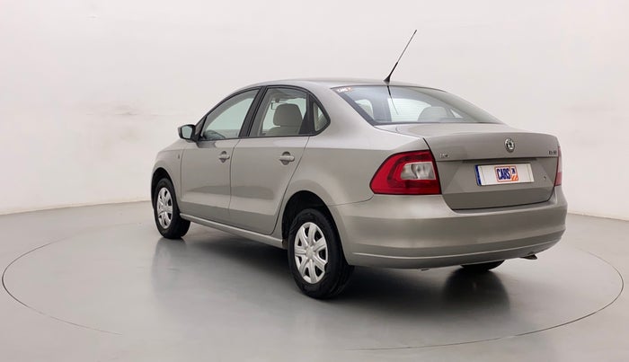 2012 Skoda Rapid AMBITION 1.6 MPI MT PLUS, Petrol, Manual, 56,370 km, Left Back Diagonal