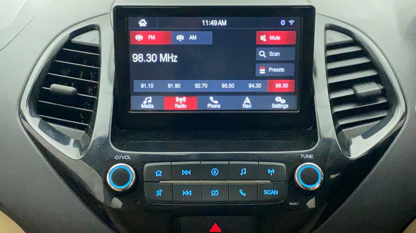 2021 Ford Figo Aspire TITANIUM1.5 DIESEL, Diesel, Manual, 60,663 km, Infotainment System